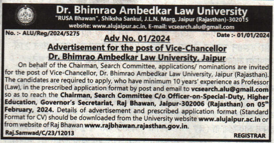 Dr. Bhimrao Ambedkar Law University